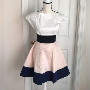 Kate spade colorblock fiorella dress